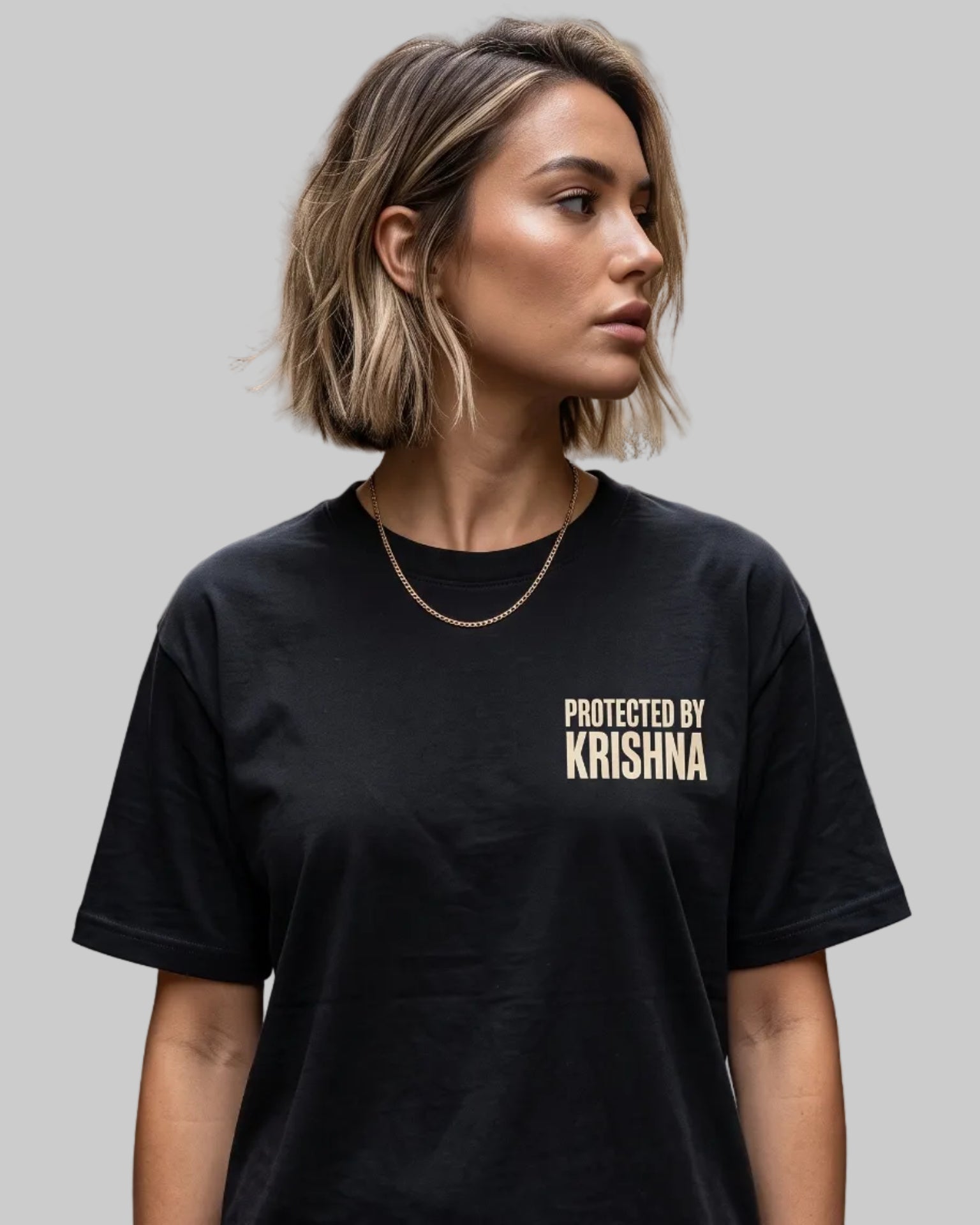 Lord Krishna Unisex Oversized T-Shirt