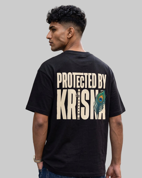Lord Krishna Unisex Oversized T-Shirt