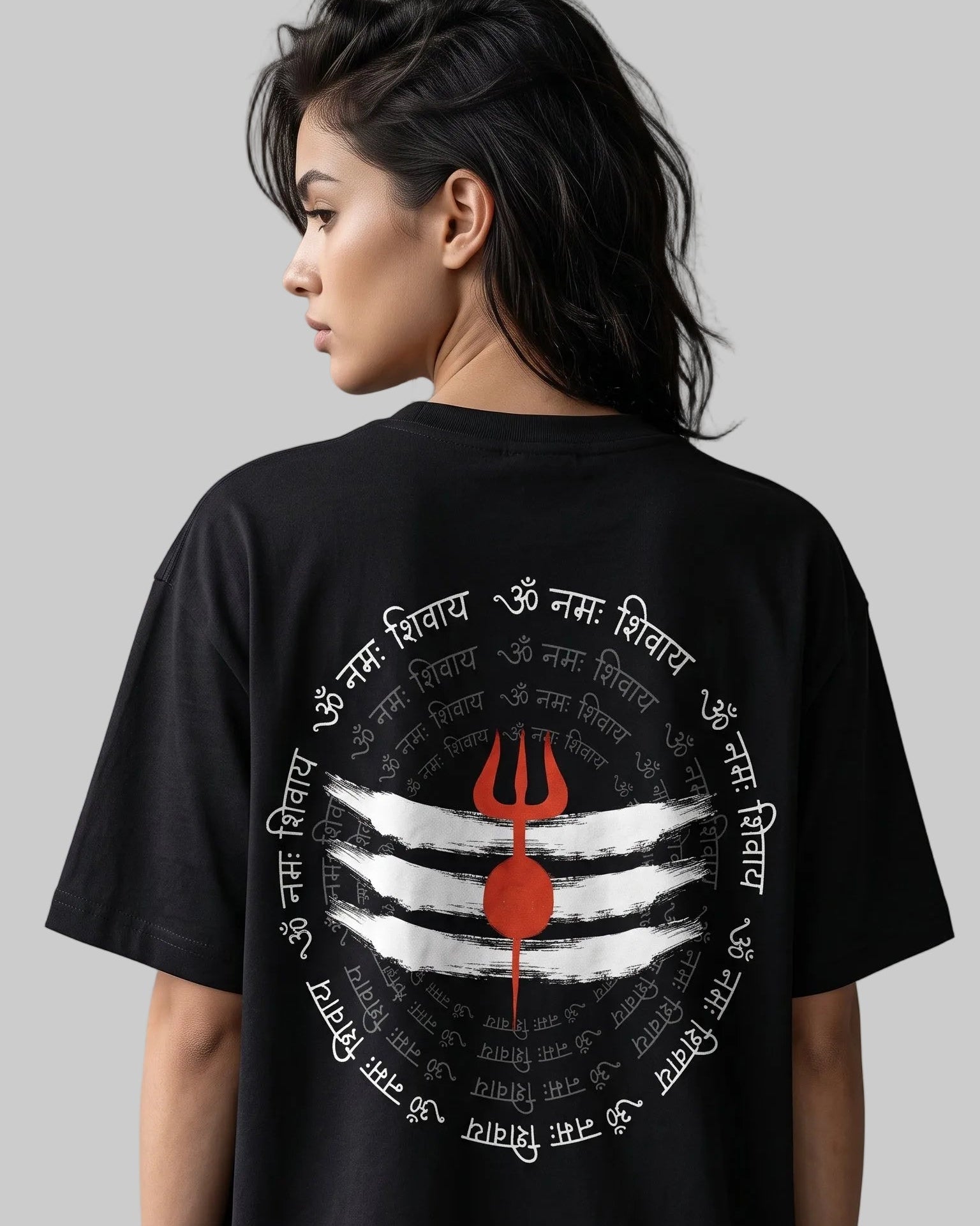 Unisex Mahakal Oversized T-Shirt